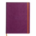 Notebook Rhodiarama A4+, 80 file, Ivory Dictando, Mov - Calitate Premium pentru Idei si Note Organizate