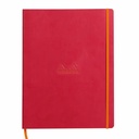 Notebook Rhodiarama A4+, 80 file, Ivory Dictando, Roz - Calitate Superioara si Eleganta