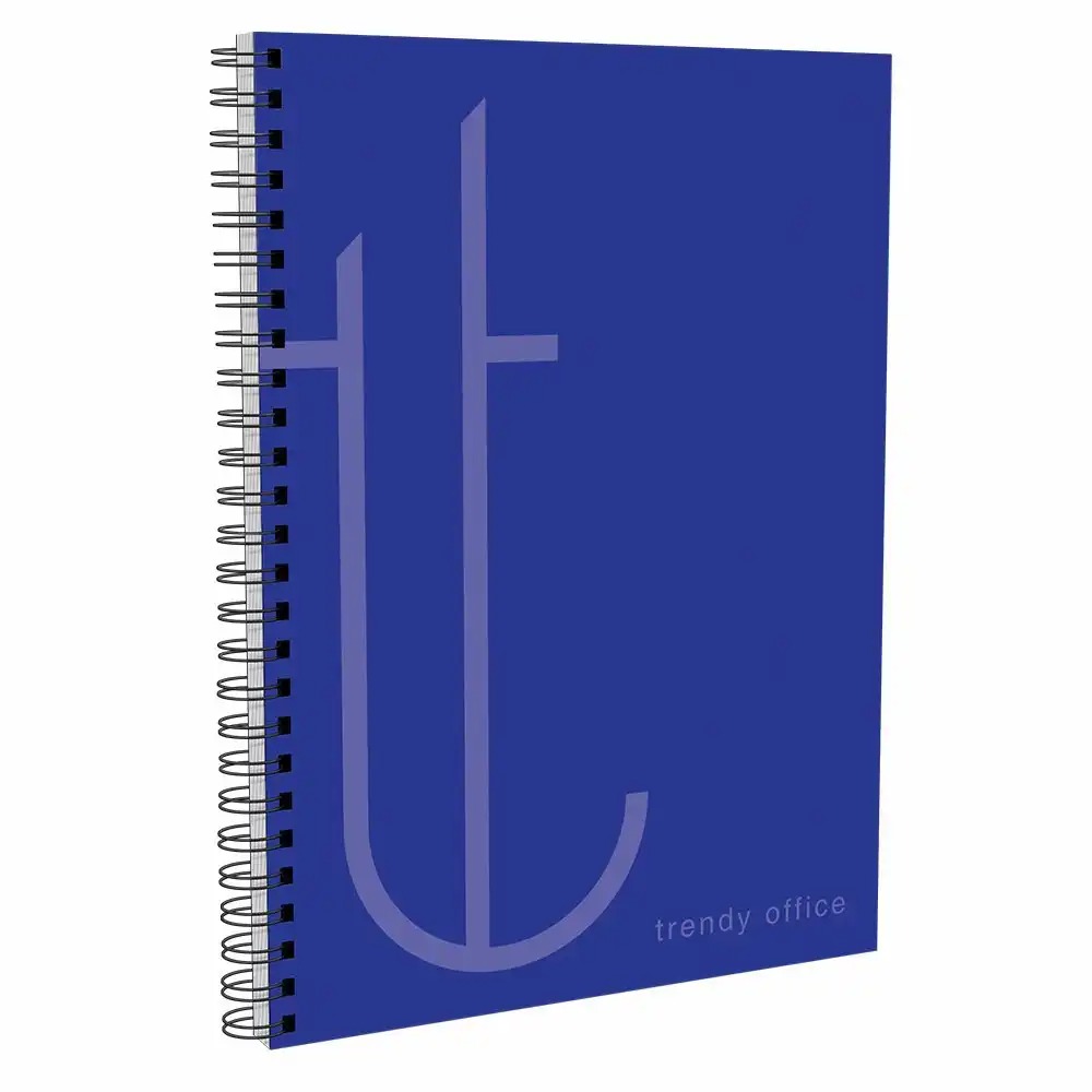 Caiet Trendy Office A4 cu spirala, matematica, 70 file, ideal pentru rezolvarea problemelor - Trendy Office A4 Spirala Matematica 70 File