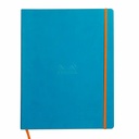 Notebook Rhodiarama A4+, 80 file, Ivory Dictando, turcoaz - Calitate Superioara si Design Durabil