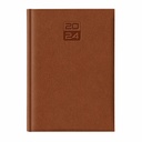 Agenda Dakota A5, Datata, Hartie Ivory, Coperta Maro, 352 Pagini, Tipar 2 Culori