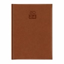Agenda Dakota A4 datata, hartie ivory, coperta maro - Organizare eleganta si precisa, cu finisaje rafinate