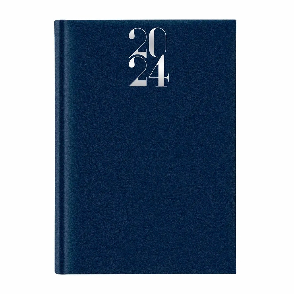 Agenda Artilux A5, Datata, Hartie Ivory, Coperta Albastra, 352 Pagini, Finit, Tipar 2 Culori, Calitate Premium