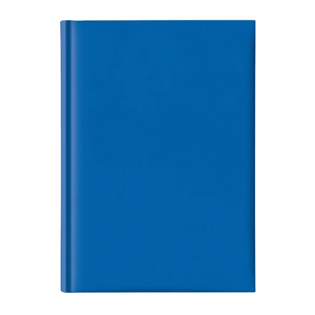 Agenda A5 nedatata, hartie offset alb, coperta albastru, 224 pagini, finisare cusuta - Organizare flexibila si durabilitate!
