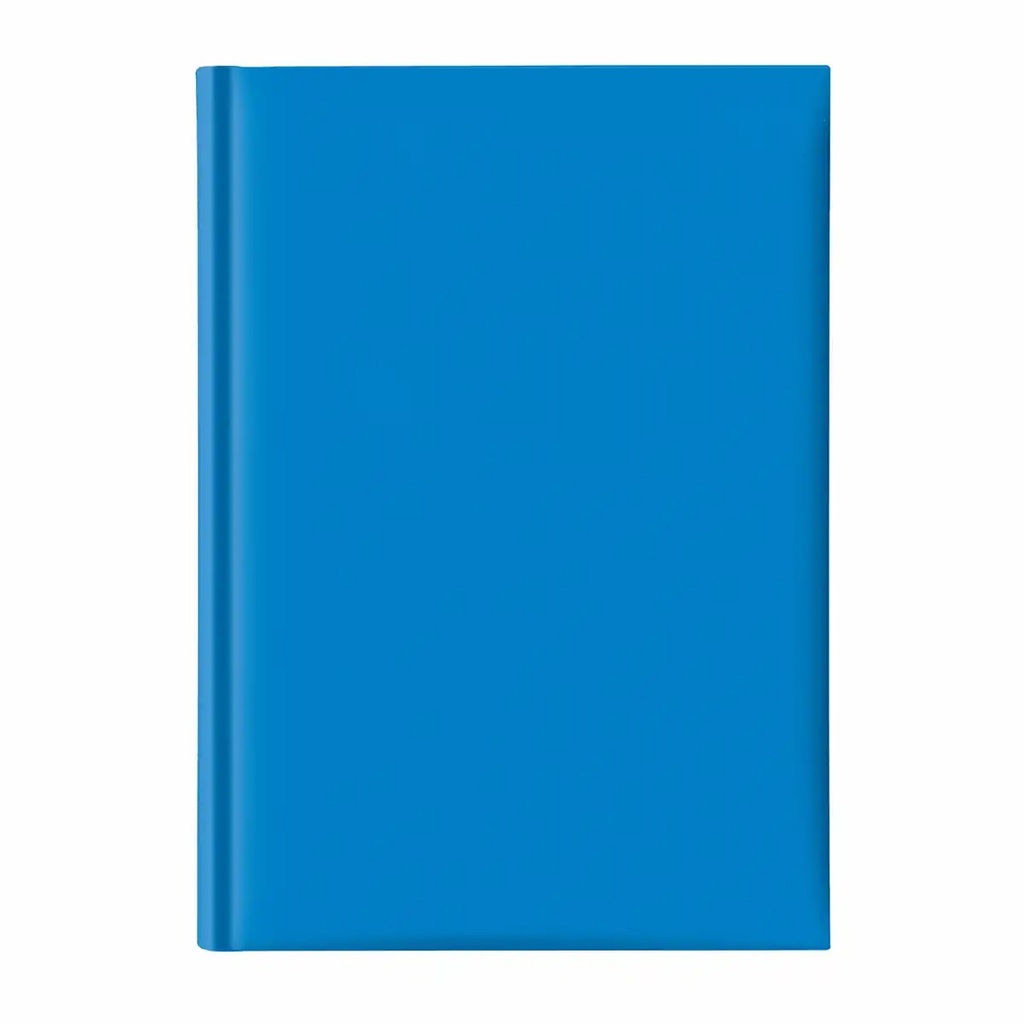 Agenda A5 nedatata, hartie offset alb, coperta bleu, 224 pagini, finisare de calitate