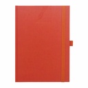 Agenda Furore A5, Nedatata, Hartie Ivory, Orange, 224 Pagini, Cusuta si Legata
