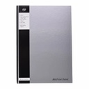 Agenda A4 Pukka Pads Silver Casebound, 192 pagini, Dictando, Coperta Dura - Ideal pentru Notite si Organizare