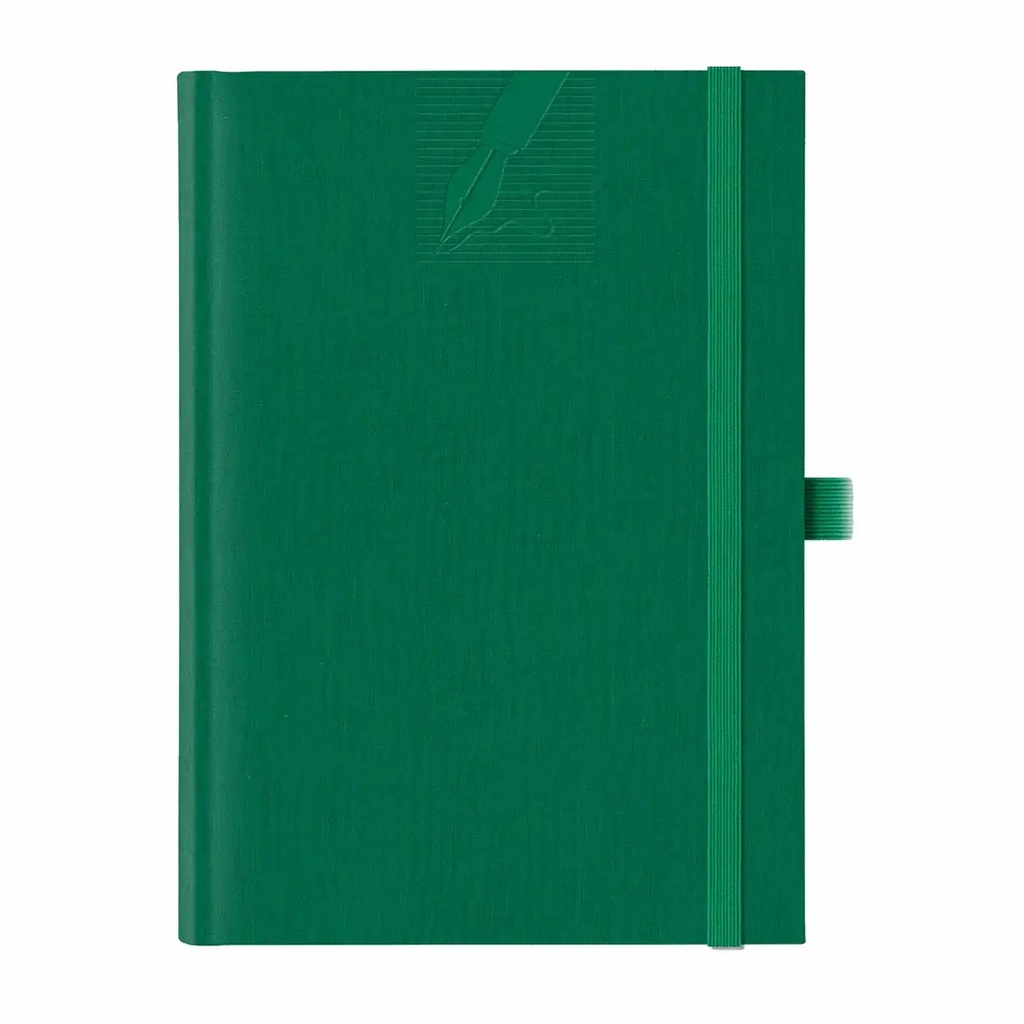 Agenda Furore A5, Nedatata, Hartie Ivory, Verde - Perfecta pentru Organizare Eficienta