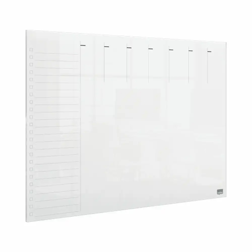 Organizator Saptamanal Nobo A3, Acrylic Transparent, Marker Inclus - Modern si Versatil