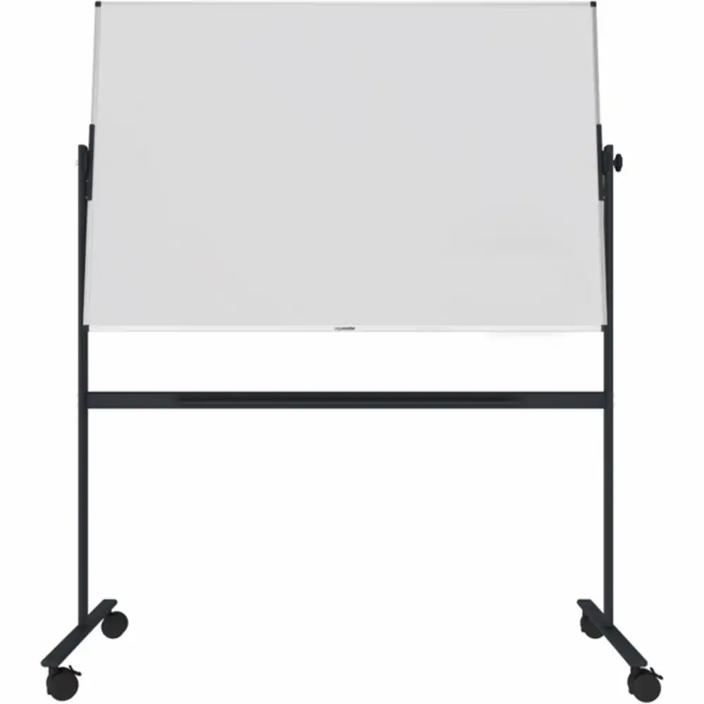 Tabla Legamaster Unite, magnetica, rotativa, 100x150 cm, Scriere Stergere Usoara, Suprafata Magnetica, Suport Mobil Rotativ