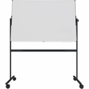 Tabla Legamaster Unite, magnetica, rotativa, 100x150 cm, Scriere Stergere Usoara, Suprafata Magnetica, Suport Mobil Rotativ