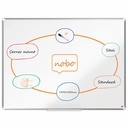 Tabla magnetica NOBO Premium Plus, 120x90 cm, marker si tavita incluse, alb, rezistenta si eleganta