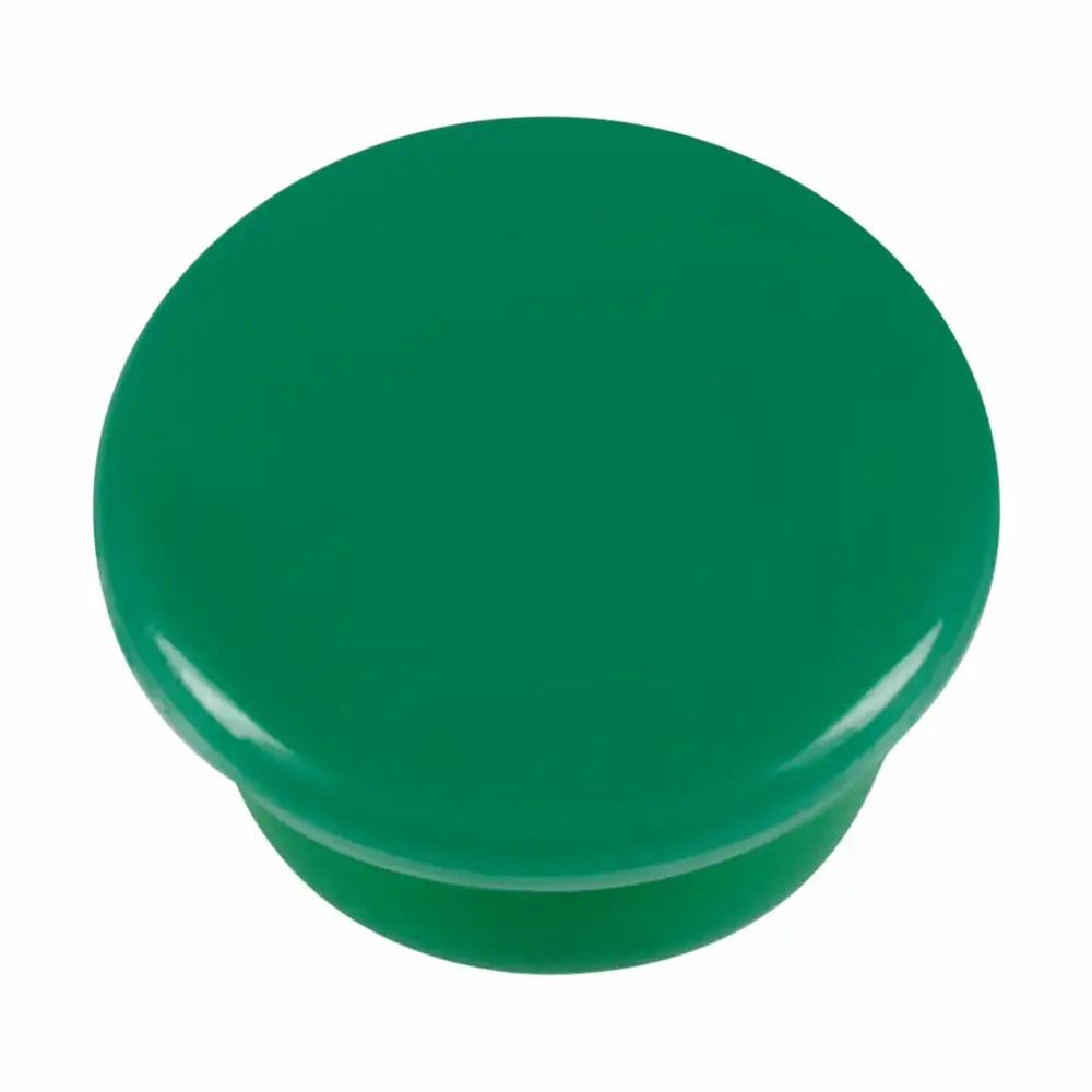 Set 10 magneti Westcott, d15 mm, verde, sustin 3/4 coli, 80g, organizare eficienta a spatiului de lucru