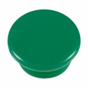 Set 10 magneti Westcott, d15 mm, verde, sustin 3/4 coli, 80g, organizare eficienta a spatiului de lucru