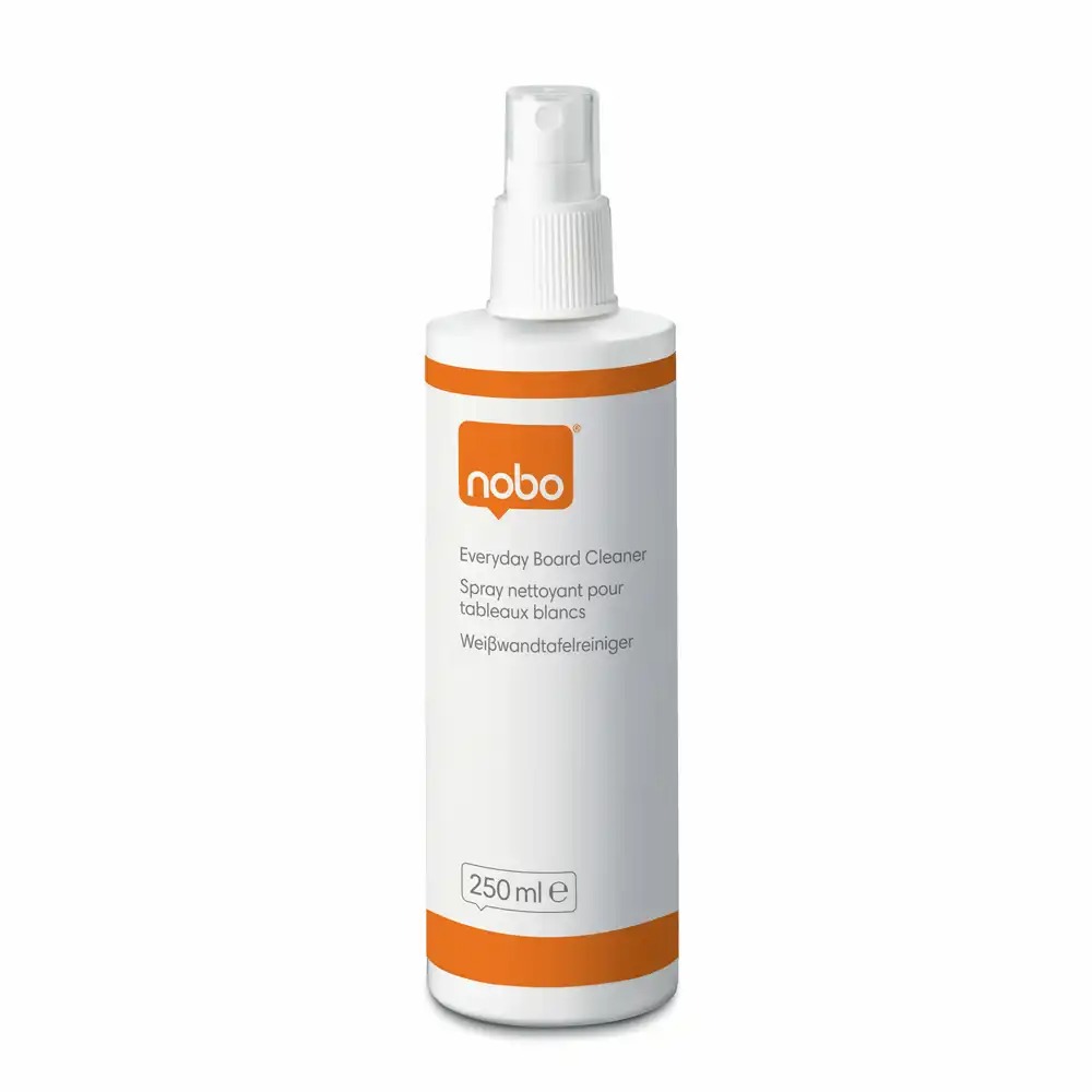 Spray curatare tablouri NOBO Board Cleaner, 250 ml, curatare eficienta, uz zilnic