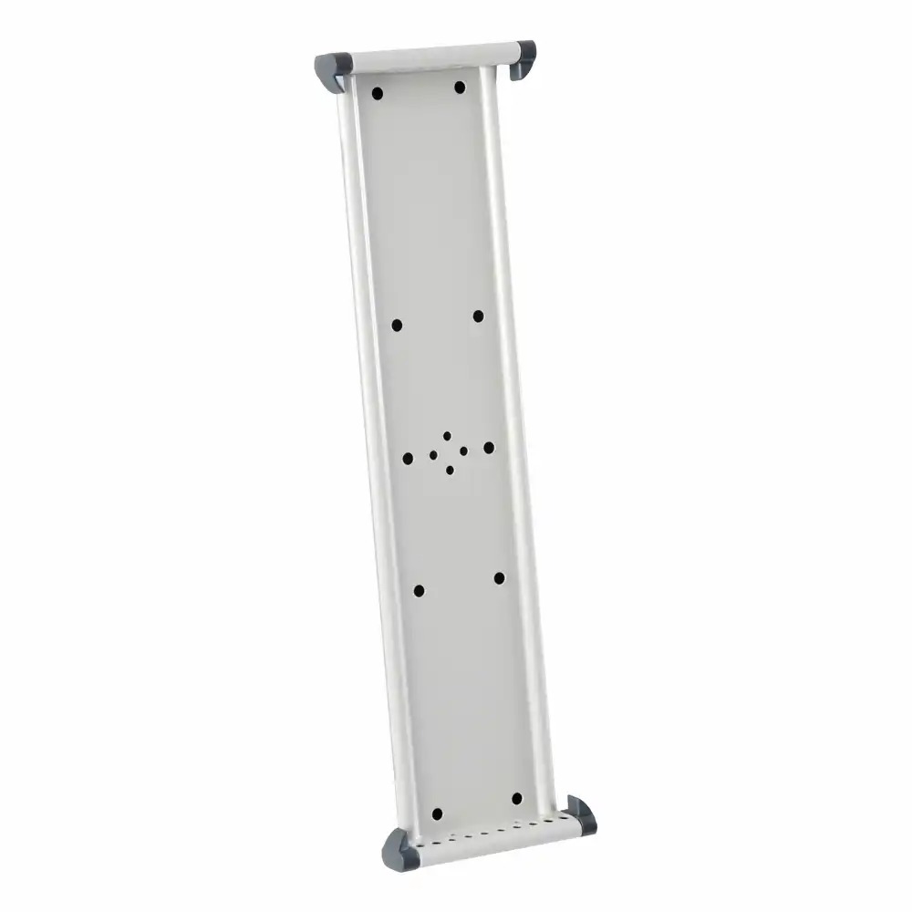 Suport Tarifold magnetic de perete, pentru 10 display-uri A4, gri