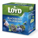 Ceai Loyd Mure si Afine, Piramida, Aroma Naturala, 20 Plicuri/Cutie