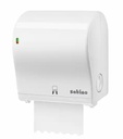 Dispenser Satino Autocut Midi, Alb, Functionare Mecanica, Tehnologie de Taiere Imbunatatita, Indicator de Nivel, Economie de Resurse