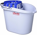 Galeata ovala Vileda Professional SuperMop cu storcator, 10 litri, rezistenta si eficienta
