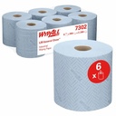 Lavete in rola Kimberly-Clark L20, industrial, 2 straturi, 6 role, albastre, 2280 coli, rezistente si absorbante