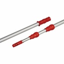 Maner Telescopic Aluminiu 2 x 1.25 m, Reglabil, Usor si Robust, Prindere Ergonomica