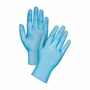Manusi de unica folosinta GOLDGLOVE Blue Powdered, vinil, marimea L, 100 buc - Protectie eficienta si confortabila