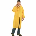 Pelerina impermeabila Euro Protection CoverGuard galben XL, PVC impermeabil, buzunare si gluga, EN343