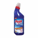 Peak WC Gel Dezinfectant, 750 ml, Elimina Bacteriile, Parfum Intens, Prevenirea Depunerilor de Piatra