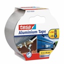 Banda adeziva din aluminiu Tesa, 50 mm x 10 m, ideala pentru reparatii metalice