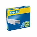 Capse Rapid Standard 23/12, 1000 buc/cutie, Zincate, Lungime Picior 12 mm, Capacitate 60-90 coli