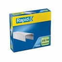 Capse Rapid Standard 23/14, 80-110 coli, 1000 buc/cutie, Zincate, Capacitate Mare de Capsare