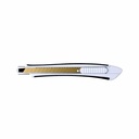 Cutter Scotch cu lama din titan, mic, 9 x 100 mm, grip moale, sistem de blocare, rezistent si eficient