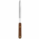 Cutit corespondenta Westcott, Lama Otel Inoxidabil cu Titan, Rezistent la Coroziune, Maner Lemn, 21.5 cm