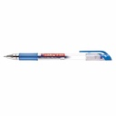 Roller cu gel Edding Cristal Jelly 2185, 0.7 mm, albastru - Experienta de scris lina si durabila