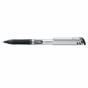 Roller cu gel Pentel Energel 0.7 mm, plastic, negru, grip cauciucat, 1.200 m scriere