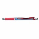 Roller cu gel Pentel Energel 0.5 mm, Plastic, Rosu - Confort si Precizie Pentru O Scriere Eleganta