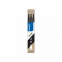 Rezerve roller gel Pilot Frixion Ball 0.5mm, negru, set 3 bucati - Reincarcabile, Termosensibile