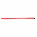 Fineliner Stabilo A-series, Corp Hexagonal, 0.4 mm, Rosu - Scriere Precisa si Confortabila