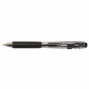 Pix retractabil Pentel BK-437, 0.7 mm, plastic, negru, confortabil si precis
