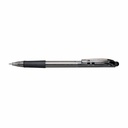Pix retractabil Pentel BK-417, 0.7 mm, plastic, negru, grip ergonomic, linie de scriere precisa
