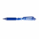 Roller cu rescriere Q-Connect Erasable 0.7 mm albastru, grip ergonomic, rezerve interschimbabile