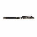 Roller cu rescriere Q-Connect Erasable, 0.7 mm, negru, grip ergonomic, rezerve interschimbabile