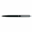 Pix Senator Point Classic, 0.8 mm, plastic, negru, rezerva albastra, durabil, clip metalic, scriere precisa