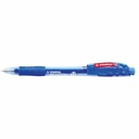 Pix Stabilo Marathon 318, 0.38 mm, albastru, 10 bucati/cutie, grip ergonomic, varf din otel inoxidabil