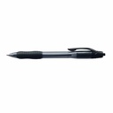 Pix Memoris-Precious cu Mecanism Actionat prin Apasare, Varf 0.7 mm, Corp Transparent, Negru