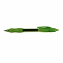 Pix gel retractabil Memoris-Precious, 0.7mm, verde - confortabil si precis