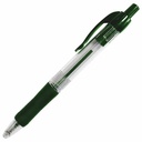 Pix gel retractabil cu mecanism WB, grip, 0.7 mm, verde - Confort si precizie pentru scris eficient