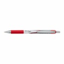 Pix retractabil Zebra Z-Grip Flight, varf 1.2 mm, rosu - confort si rezistenta pentru scrisul zilnic
