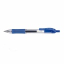 Pix retractabil Zebra Sarasa cu gel, grip confortabil, albastru, 0.7 mm