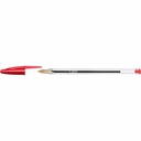 Pix BIC Cristal Medium, Scriere Rosie, Varf 1.0 mm, Durata Lunga de Viata